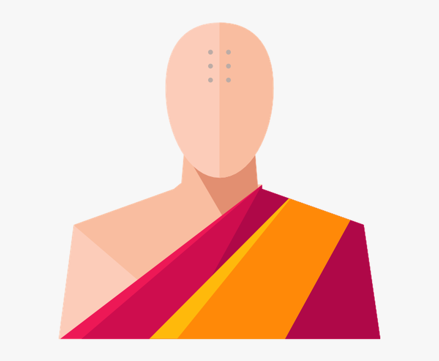 Art Graphic Buddhistische Robe, HD Png Download, Free Download