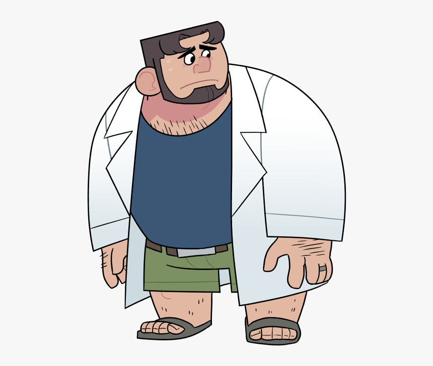 Fat Cartoon Characters With Beards, HD Png Download, Free Download