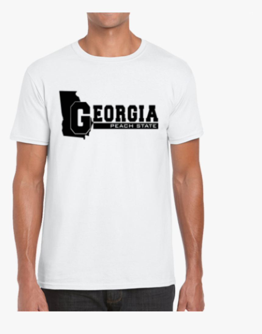 White T Shirt Mens Gildan, HD Png Download, Free Download