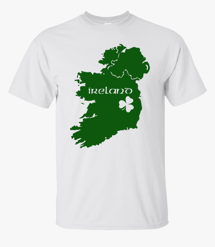 Ireland Irish Map Shirt, Hoodie, Tank - Ireland Silhouette, HD Png Download, Free Download