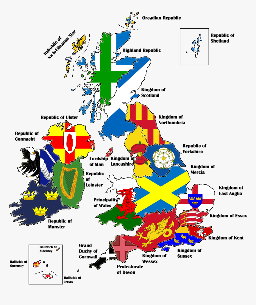 Duchies Of England Map, HD Png Download, Free Download