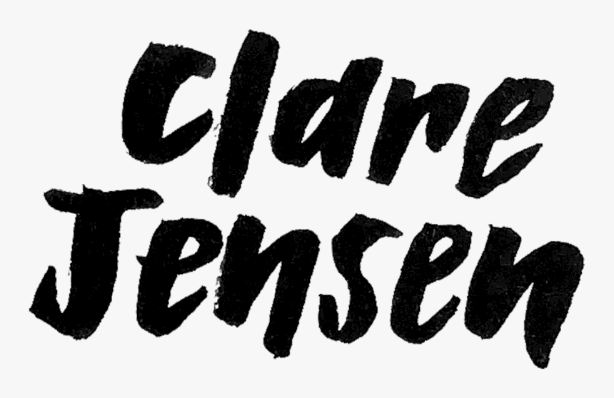 Clare Jensen"s Portfolio - Calligraphy, HD Png Download, Free Download