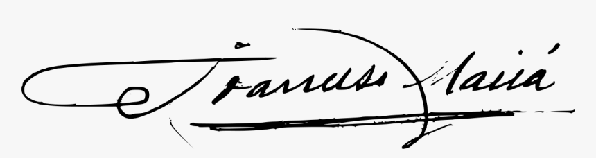 Firma De Francisco Maciá - Firma De Francisco, HD Png Download, Free Download