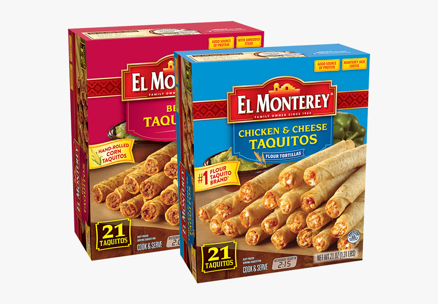 El Monterey Chicken And Cheese Taquitos, HD Png Download, Free Download