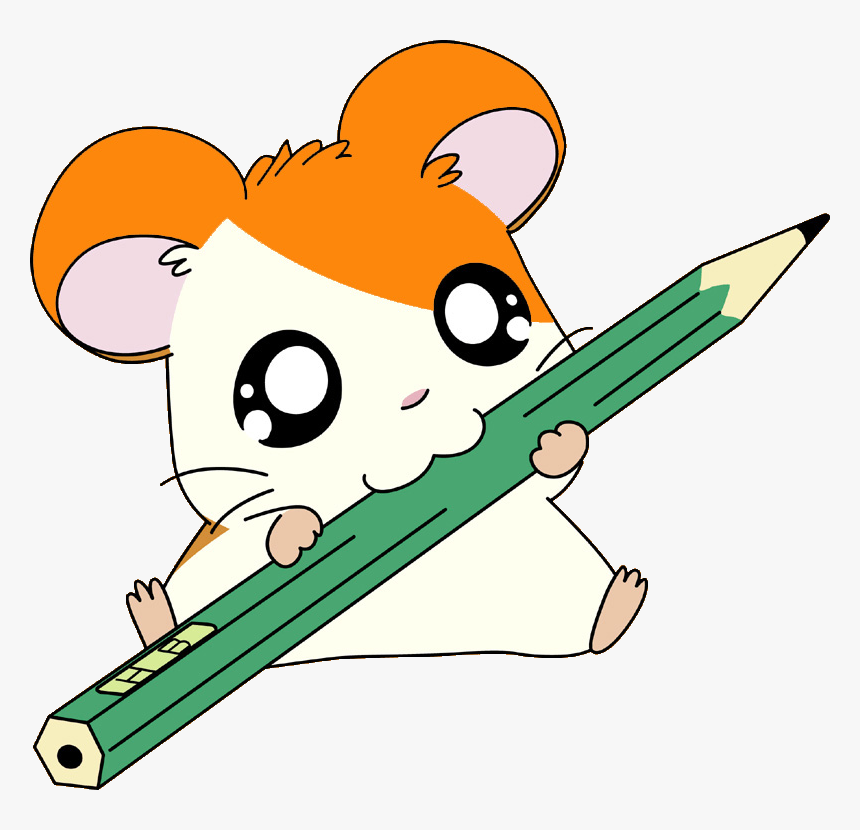 Transparent Cute Gif Png - Dibujos De Hamsters Kawaii, Png Download, Free Download