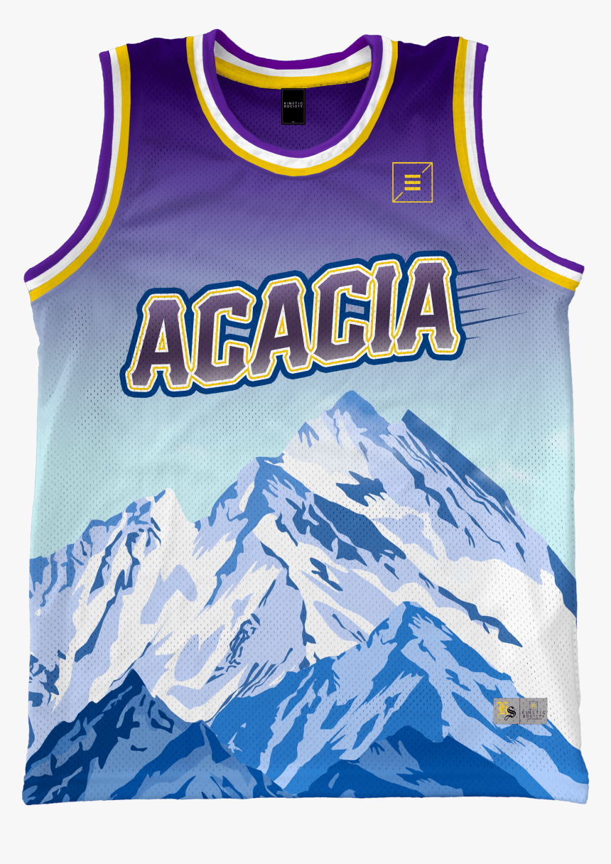 Basketball Jersey Mountain Design, HD Png Download, Free Download