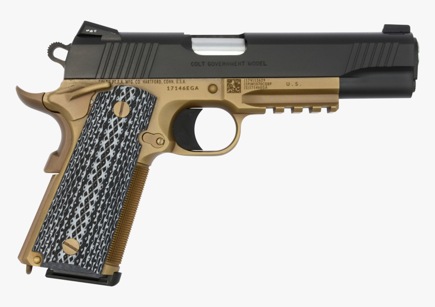 Colt 1911 45 Custom, HD Png Download, Free Download