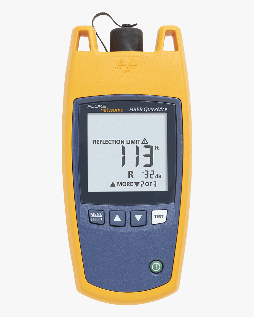 Fluke Networks Fqm-100-m Mulitmode Fiber Distance Fault, HD Png Download, Free Download