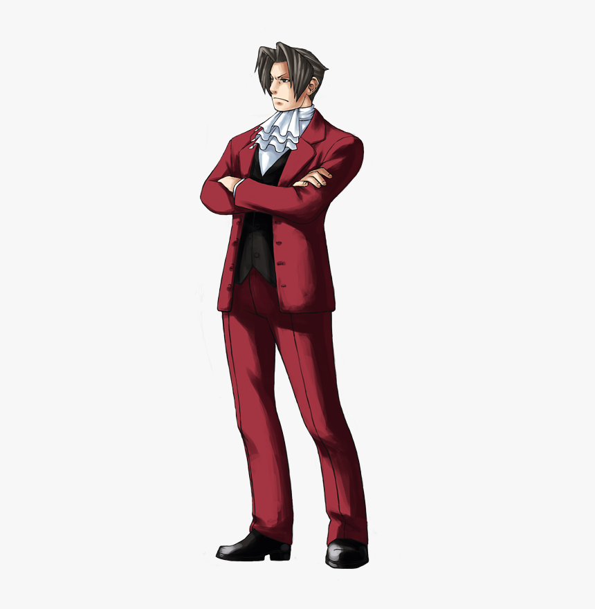 Indeed, Miles Edgeworth, One Of The Main Prosecutors, HD Png Download, Free Download