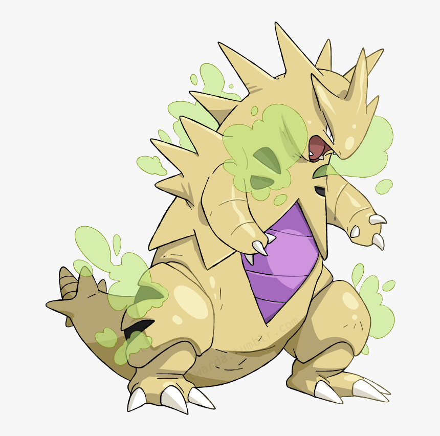 Shiny Tyranitar Drawing, HD Png Download, Free Download