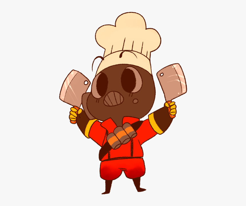 Pyro Transparent Chibi - Chef Pyro, HD Png Download, Free Download