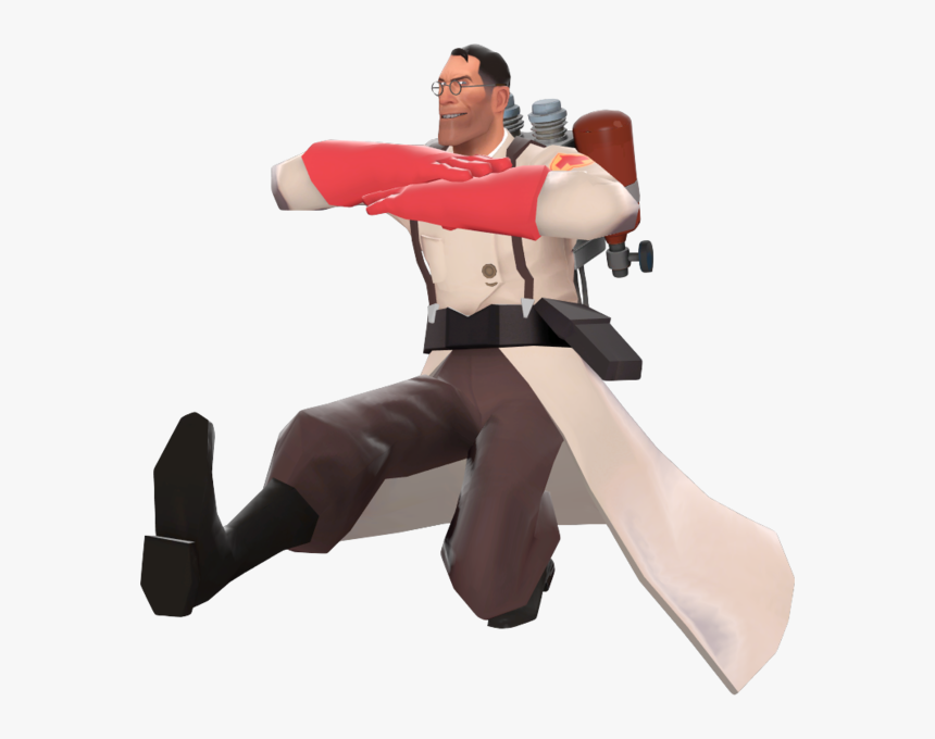 Transparent Tf2 Kazotsky Kick - Tf2 Kazotsky Kick Medic, HD Png Download, Free Download