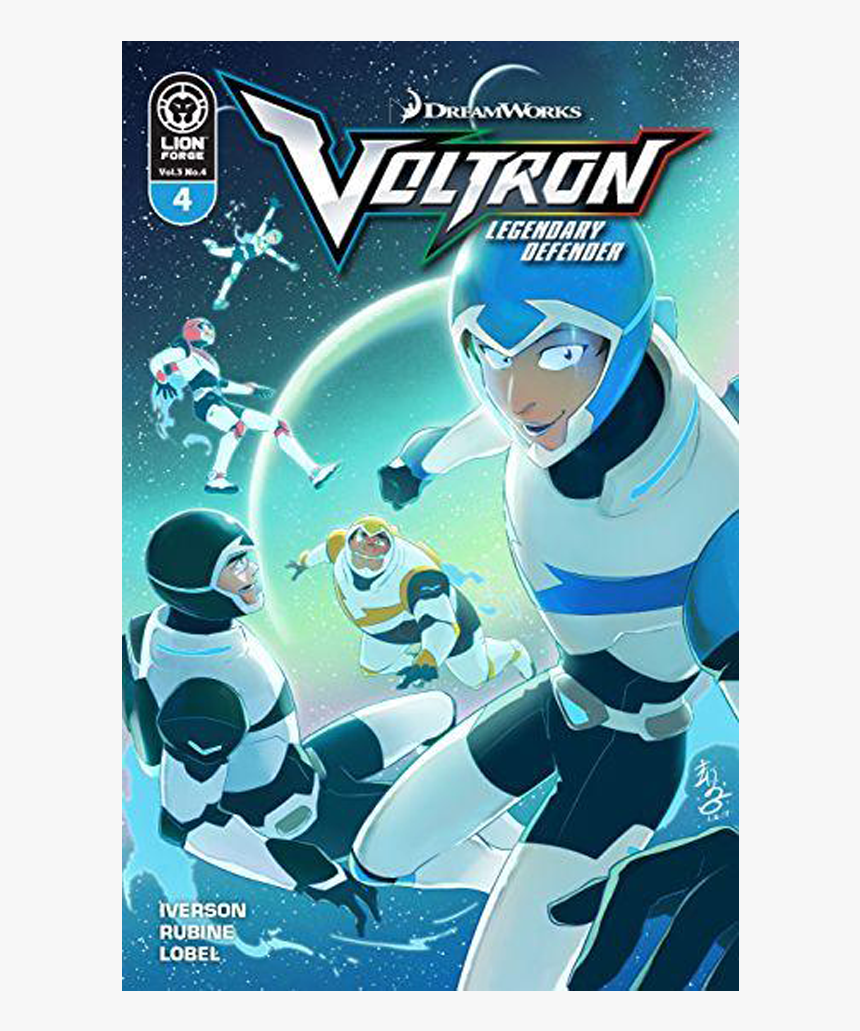 Voltron Legendary Defender Volume 3 Issue - Lion Forge Voltron Comics, HD Png Download, Free Download