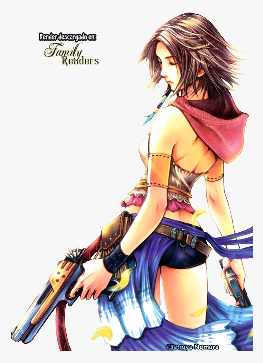 Png-yuna - Yuna Ffx 2 Gunner, Transparent Png, Free Download