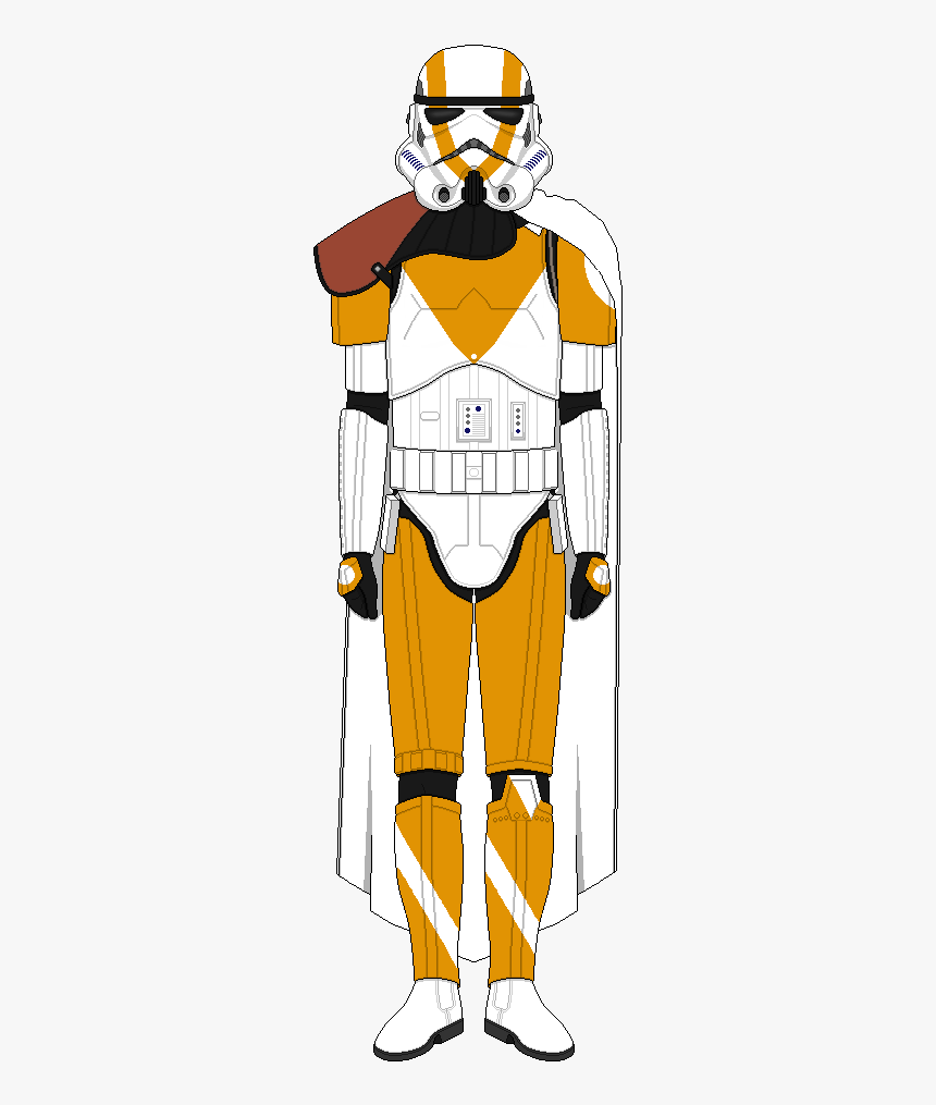Stormtrooper Pauldron Armor Template Marcus Starkiller, HD Png Download, Free Download