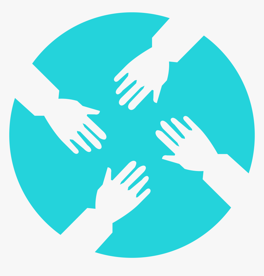 Trabajo En Equipo , Png Download - Icons Hands Circle Png, Transparent Png, Free Download