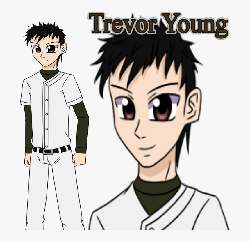 He Is The Captain Of The Baseball Team And Kiara’s - Cartoon, HD Png Download, Free Download