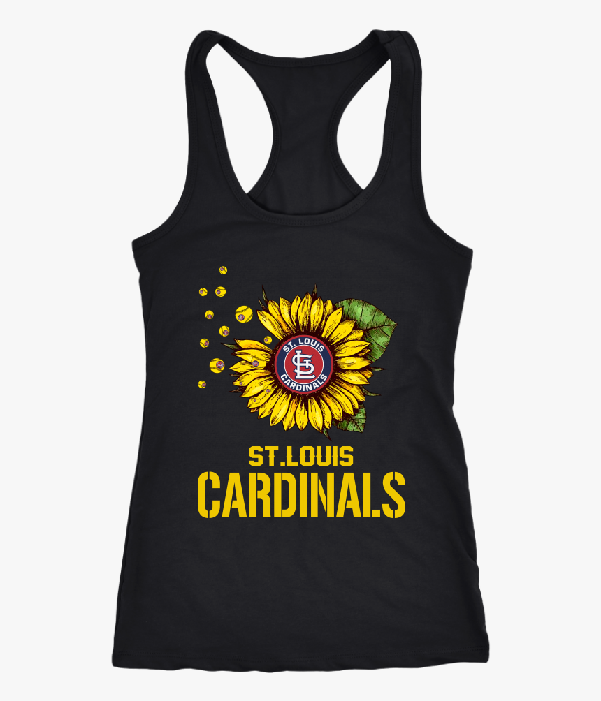 Louis Cardinals Sunflower Baseball Shirts T Shirt Next - Sunflower Basketball, HD Png Download, Free Download