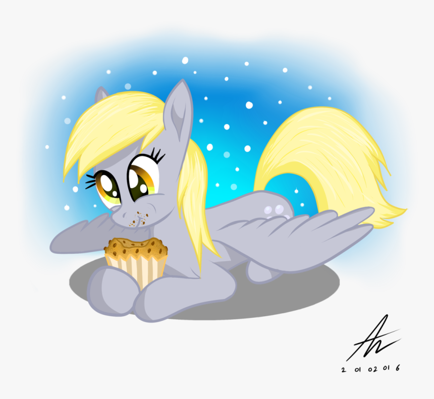 Truffle Shine, Derpy Hooves, Eating, Female, Food, - Cartoon, HD Png Download, Free Download