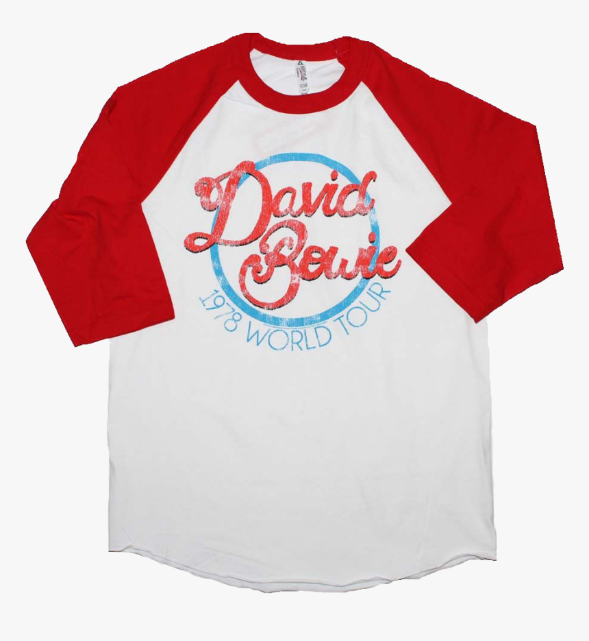 David Bowie Raglan Baseball Shirt - Active Shirt, HD Png Download, Free Download