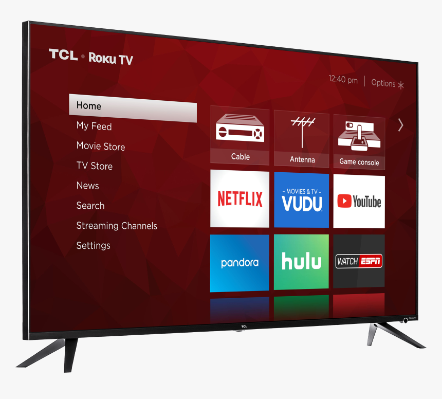 Tcl Roku Tv 75, HD Png Download, Free Download