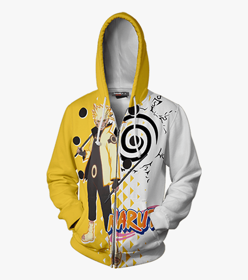 Naruto Uzumaki Naruto New Unisex Zip Up Hoodie Jacket - Nasa Hoodie With Zipper, HD Png Download, Free Download