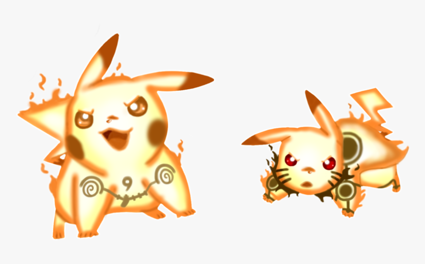 Sage Mode Pikachu Naruto, HD Png Download, Free Download