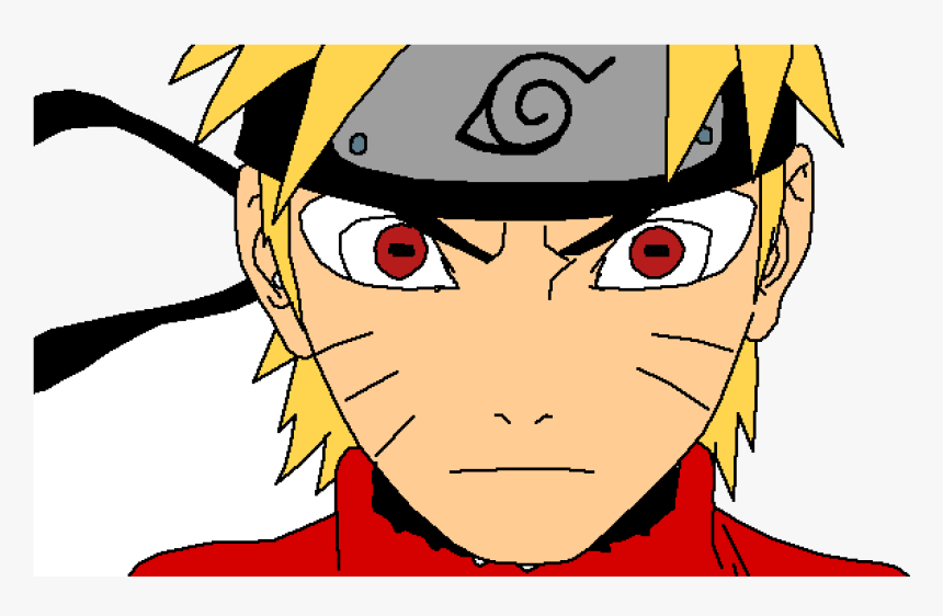 Transparent Naruto Face Png - Naruto Nine Tails Form Face, Png Download, Free Download