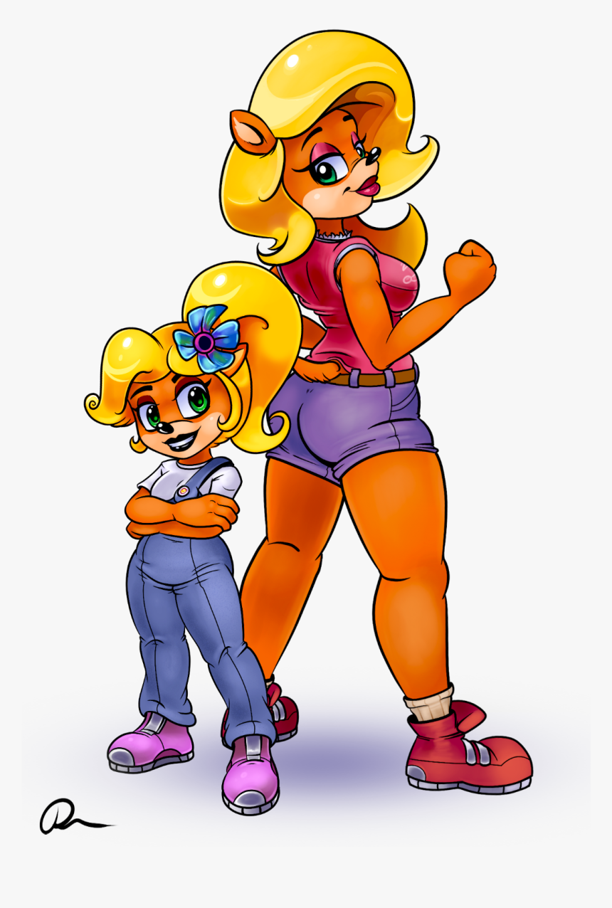 Crash Bandicoot Coco And Tawna, HD Png Download, Free Download