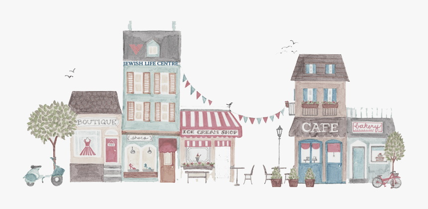 Cute Little Towns To Draw, HD Png Download, Free Download