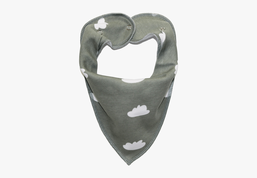 Grey Cloud Print Dog Bandana - Face Mask, HD Png Download, Free Download