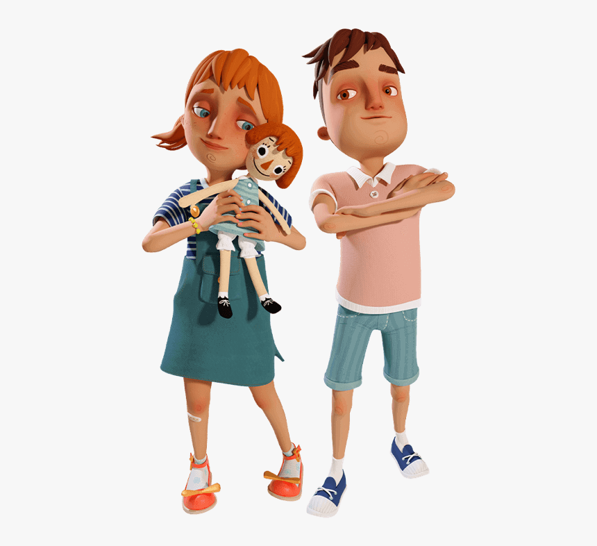 Hello Neighbor Family Die, HD Png Download, Free Download