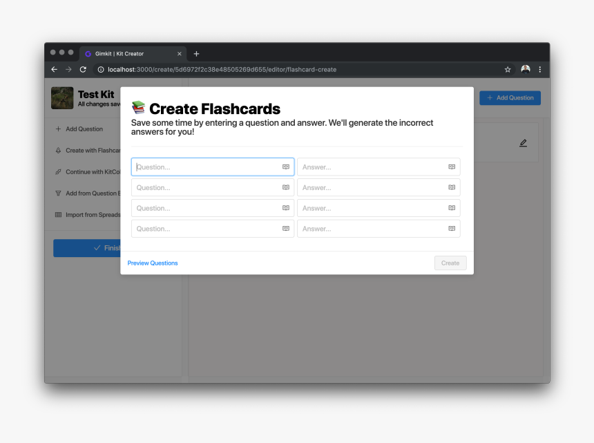 Import Quizlet To Gimkit, HD Png Download, Free Download