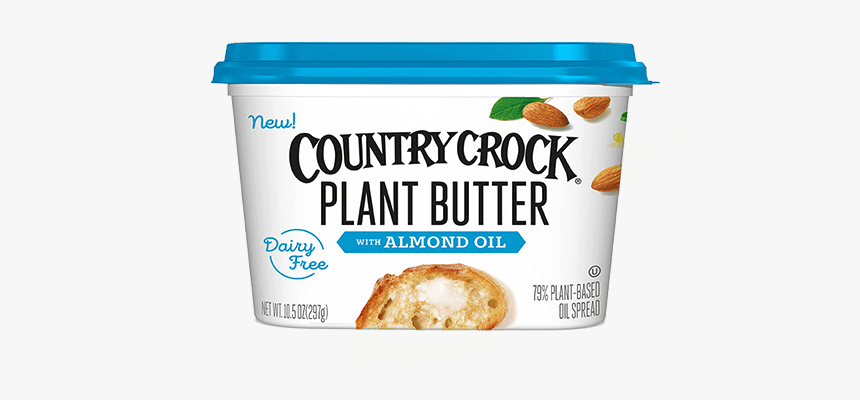 Almond Tub Country Crock - Plant Based Butter Country Crock, HD Png Download, Free Download