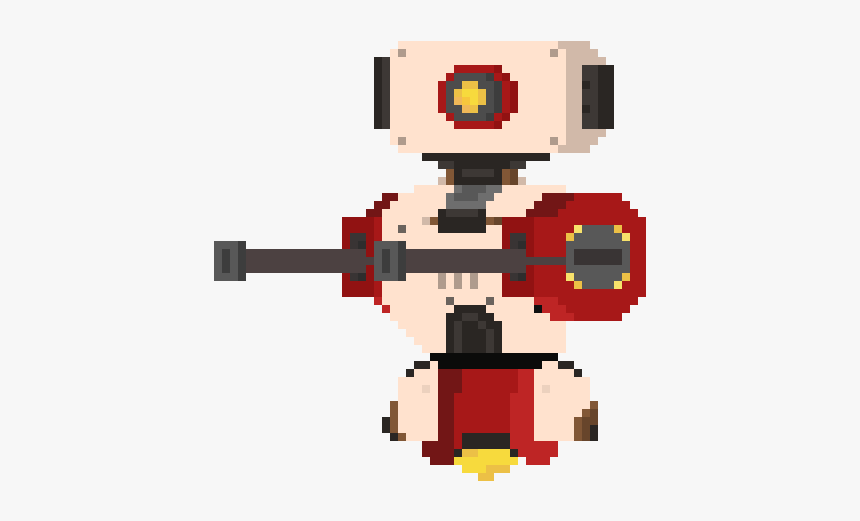 Overwatch Training Bot Pixel, HD Png Download, Free Download