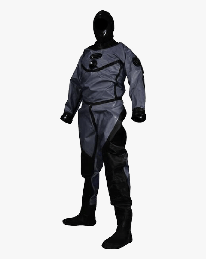 Open Box Enviro Hybrid Black - Dry Suit, HD Png Download, Free Download