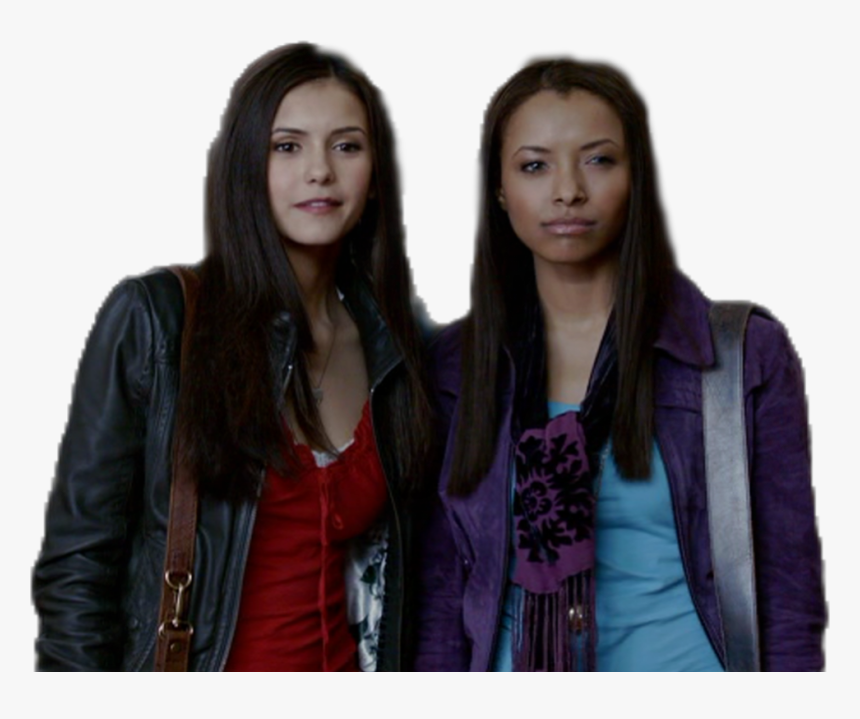 Tvd Elena And Bonnie, HD Png Download, Free Download