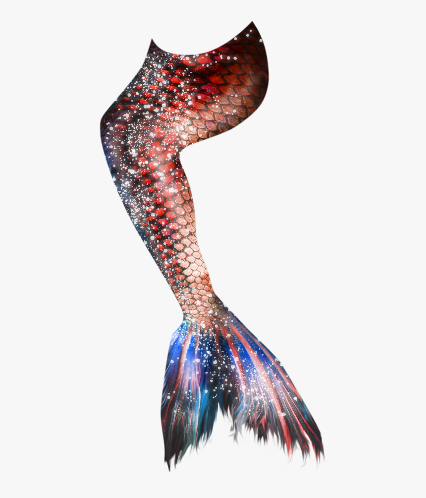 Transparent Pink Mermaid Tail, HD Png Download, Free Download