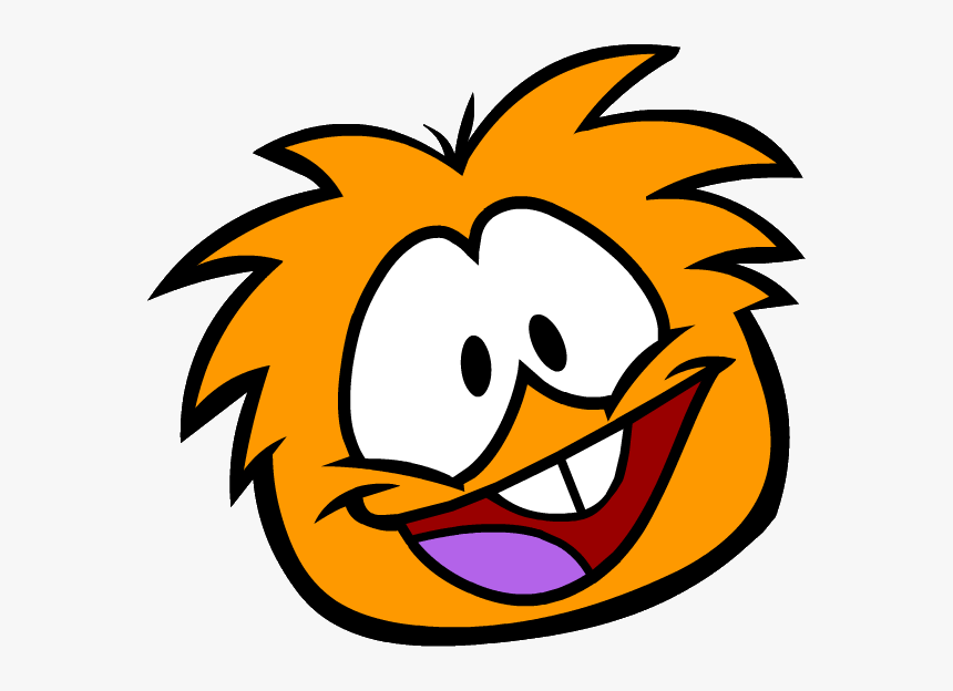 Orange Puffle Club Penguin, HD Png Download, Free Download