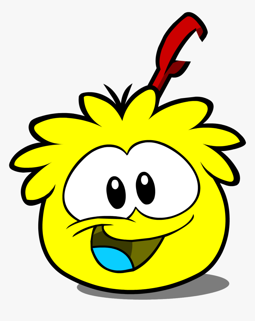 Yellow Puffle , Png Download - Puffle Transparent, Png Download, Free Download