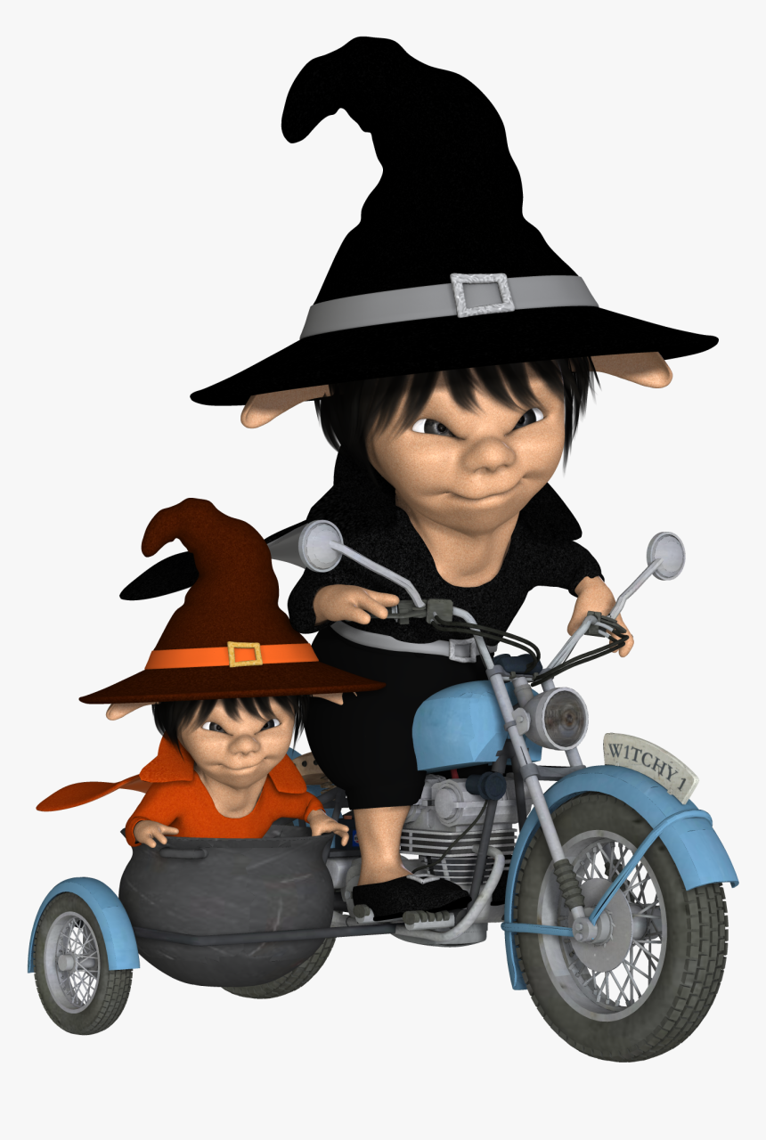 Clip Art Freeuse Stock Motorcycle Clipart Halloween - Toddler, HD Png Download, Free Download