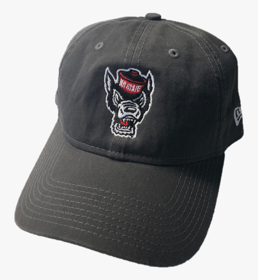 Nc State Wolfpack New Era Dark Grey Wolfhead Adjustable - Baseball Cap, HD Png Download, Free Download