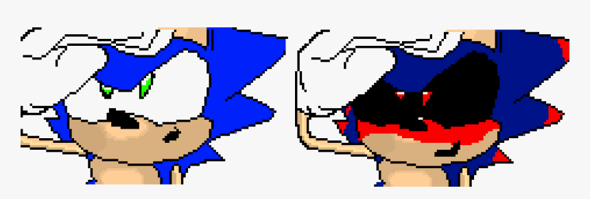 Sonic From Sonic Cd Pixel Art, HD Png Download, Free Download