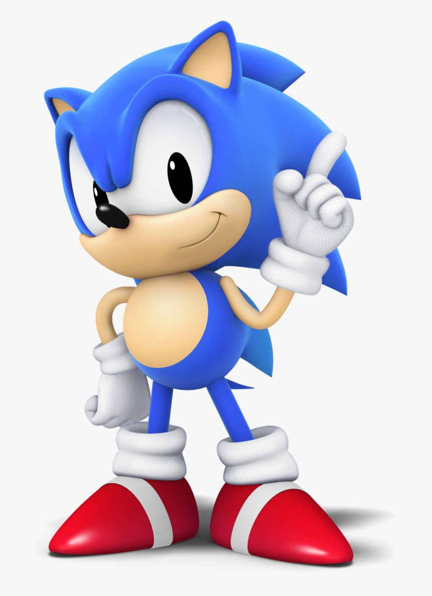 Classic Sonic The Hedgehog, HD Png Download, Free Download