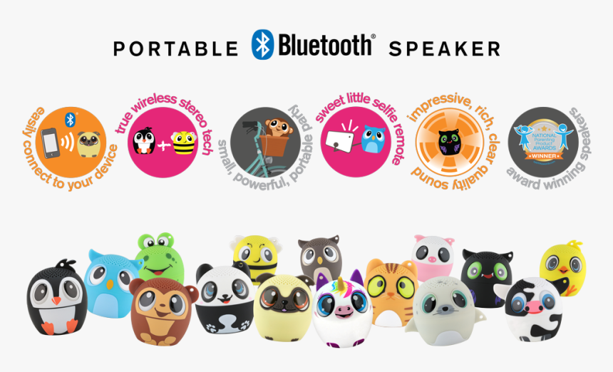 Animal Speakers Bluetooth Wireless Stereo Portable - My Audio Pet, HD Png Download, Free Download