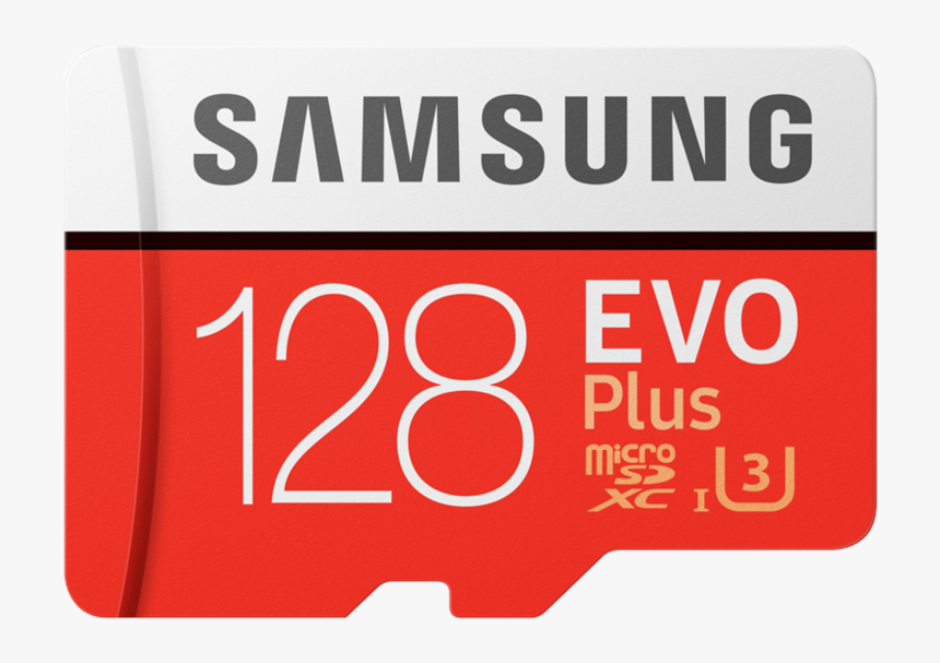 Samsung Evo 128gb Memory Card - Samsung 64gb Evo Plus Micro Sd Class 10, HD Png Download, Free Download