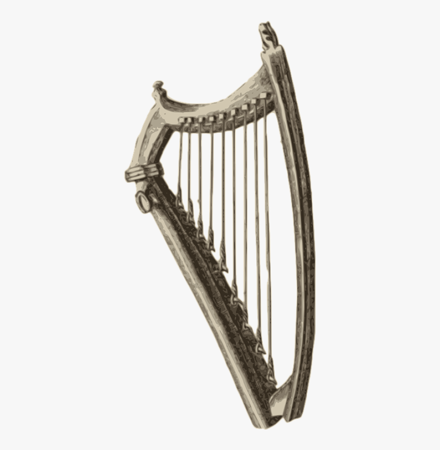 Celtic Harp Png, Transparent Png, Free Download