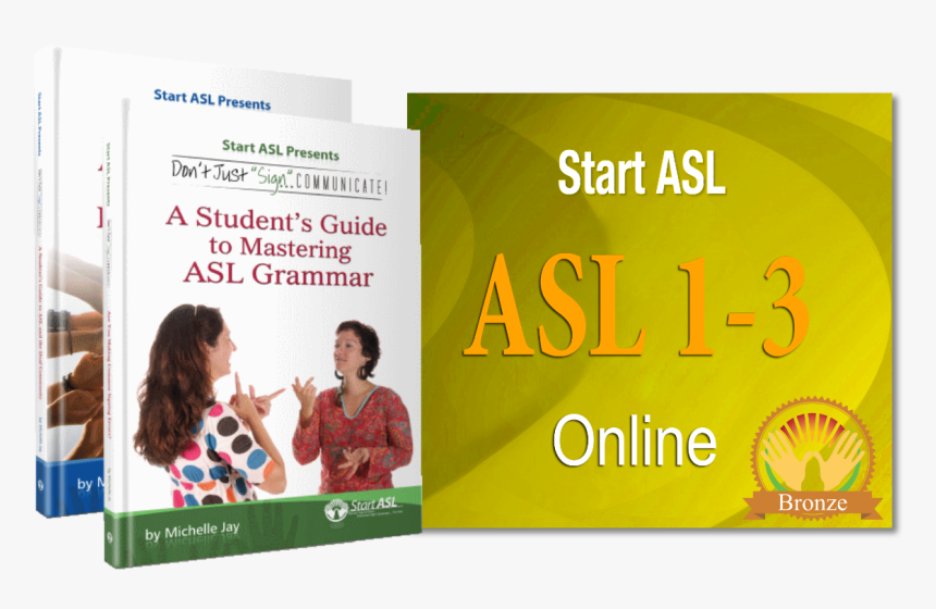 Start Asl Online Course - American Sign Language, HD Png Download, Free Download