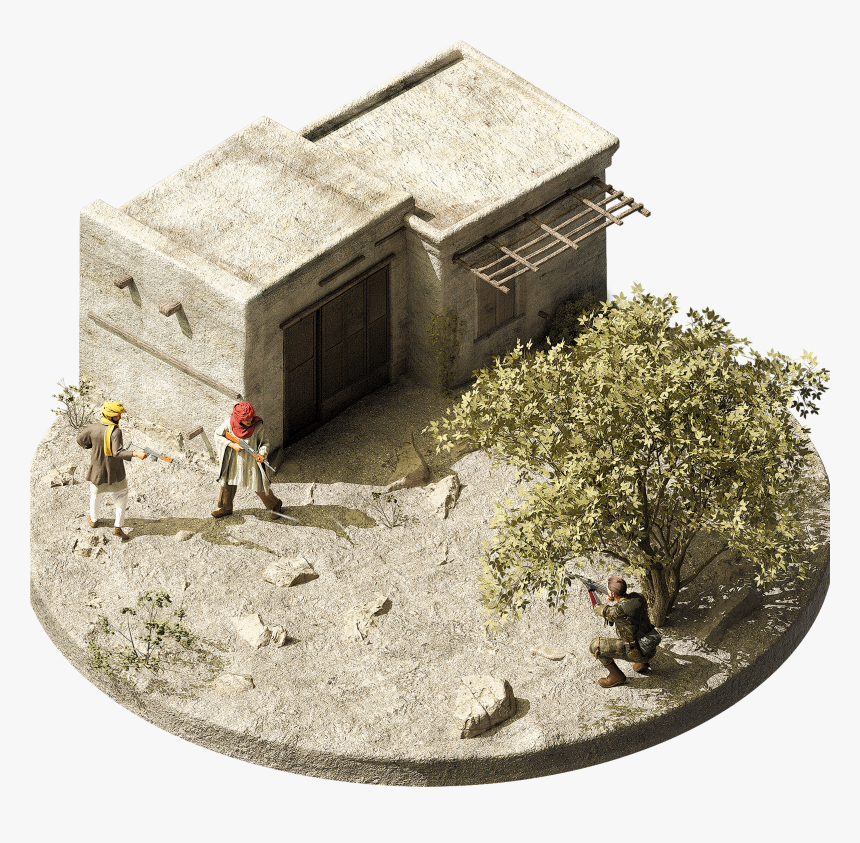 Battleground Area - Scale Model, HD Png Download, Free Download