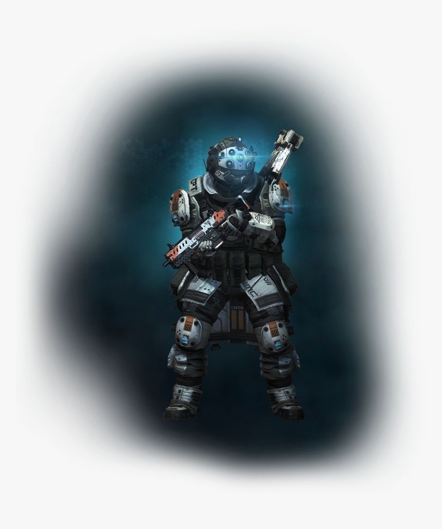 Phase Shit Pilot With Eva 8 Titanfall2 Png - Robot, Transparent Png, Free Download